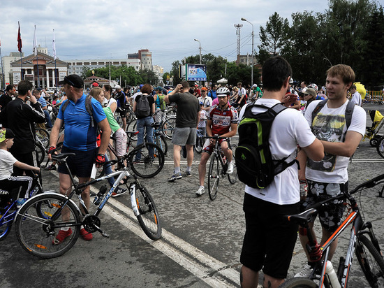 Центр Омска отдадут велосипедистам