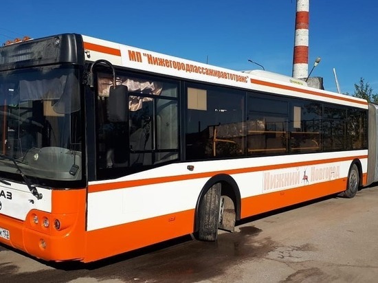 Первый автобус-гармошку отремонтировали в Нижнем Новгороде