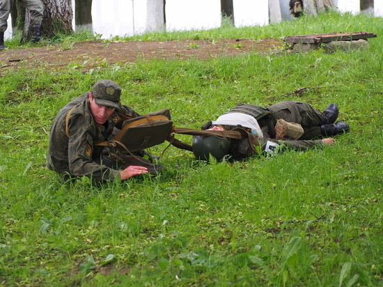 В Калининграде медики Балтфлота провели военные учения