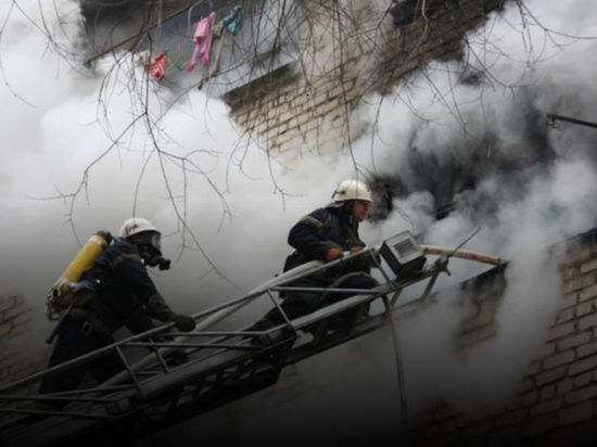 На ЮБК горела высотка: спасены десять человек