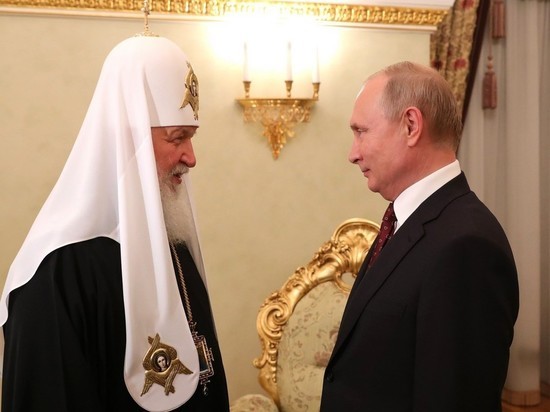 Путин и патриарх Кирилл Путин и патриарх Кирилл