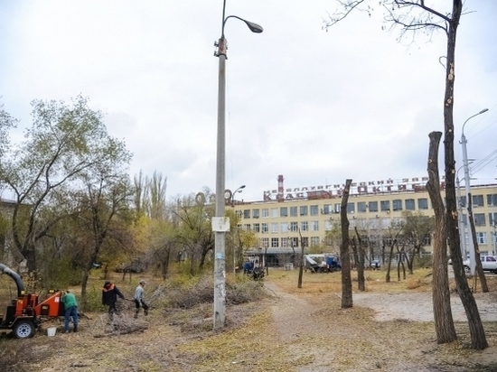 Сквер у «Красного Октября» станет местом отдыха для всех волгоградцев