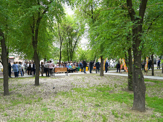 "Барабашевский" сквер открылся в Хабаровске