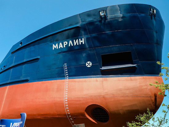 Уникальный танкер «Марлин» спустили на воду в Волжском