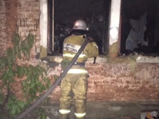 Сильный пожар в Киреевском районе привёл к жертвам