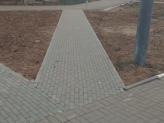 В Кирове начали ремонтировать пешеходные зоны