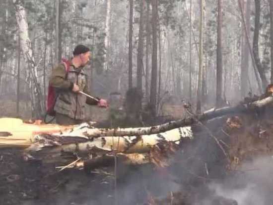 В Хакасии разведка с неба заметила пожар в непроходимой тайге