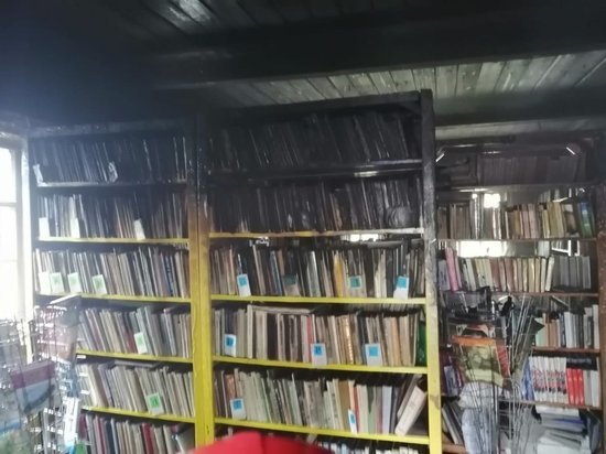Сельская библиотека горела в Жигаловском районе