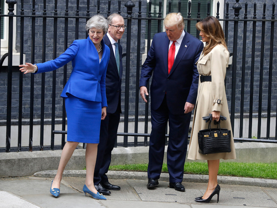 Все неловкие моменты британского визита главы США