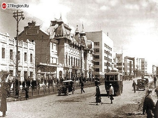 На выставке в Хабаровске представлены старые фотографии города
