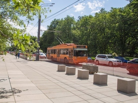 Троллейбусы с улицы Красной в Краснодаре уберут уже завтра