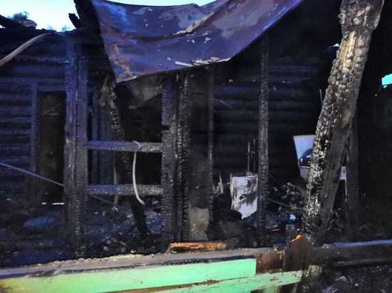 На пожаре в частном секторе Екатеринбурга погибли два человека