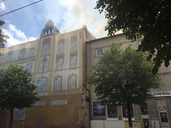 Житель Советска: «Пожар в здании «Театра королевы Луизы» — халатность администрации».