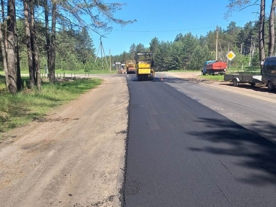 В Идрице ремонтируют дорогу
