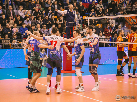 Кемеровские волейболисты одержали очередную победу в Лиге наций