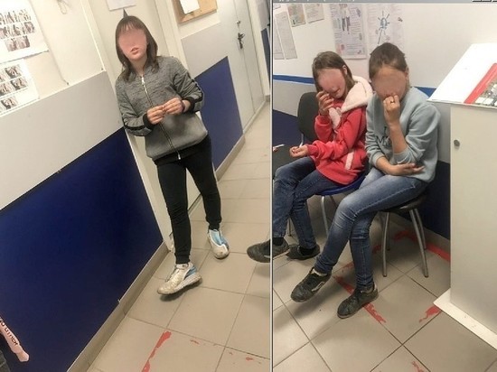 В Челябинске три 11-летние девочки пытались вынести одежду из торгового центра «КС»