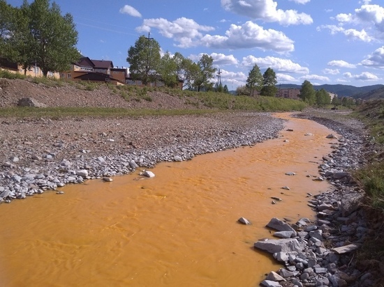 В Бурятии призвали не пользоваться грязной водой реки Модон-Кул