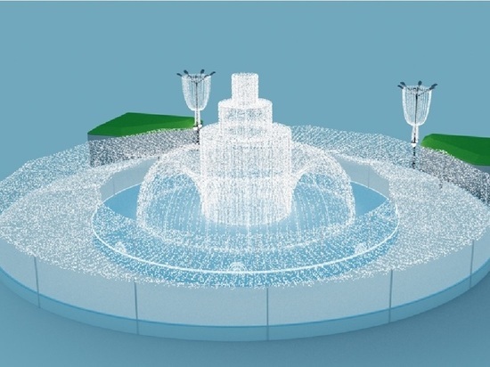 Светодиодный фонтан предложили поставить зимой в центре Читы