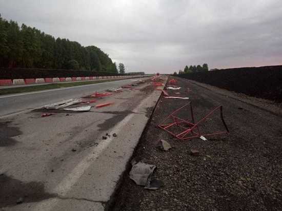 Кузбассовцы пожаловались на опасный участок дороги Кемерово – Новокузнецк