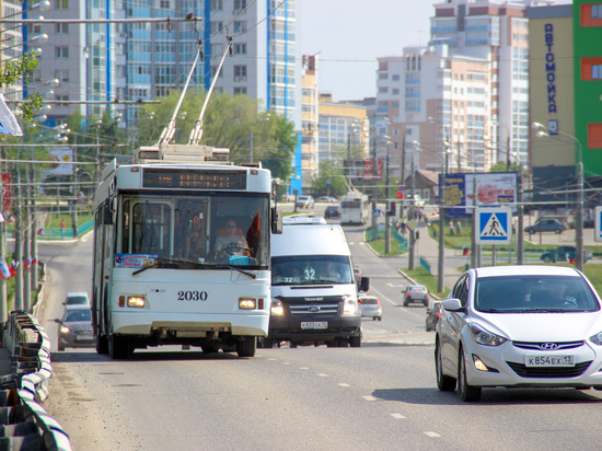 В Саранске из-за коммунальной аварии перекрыли улицу Гагарина