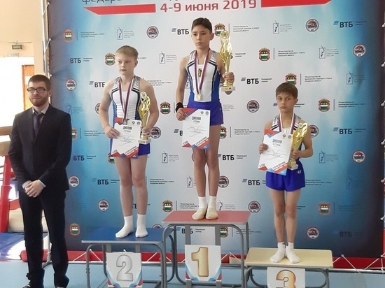 Семь медалей привезли юные гимнасты Забайкалья со спартакиады России