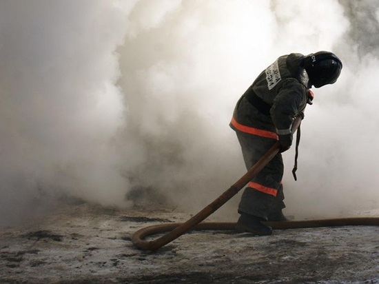 Силы МЧС локализовали возгорание на лакокрасочном заводе в Советске
