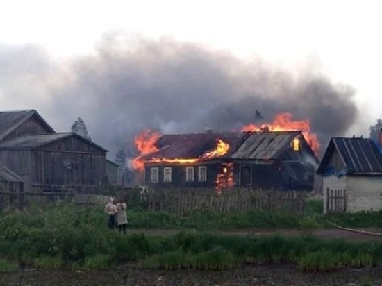 Кегостров в огне: на острове грандиозный пожар, есть жертвы