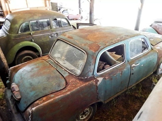 В Ярославле сдали в металлолом три раритетных авто