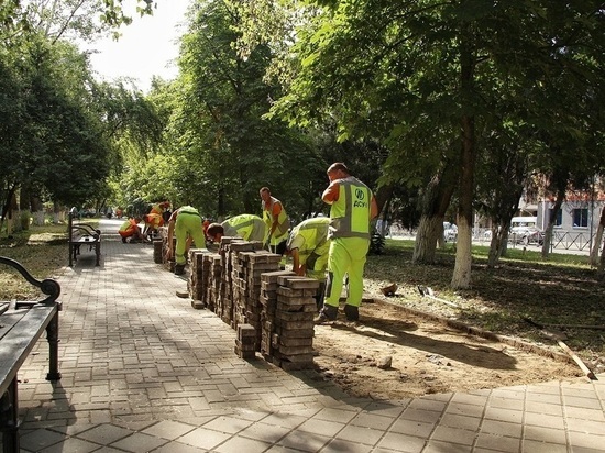 На бульваре «Гагаринский» в Краснодаре высадят 323 новых дерева