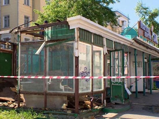 До конца месяца в Ломоносовском округе Архангельска будут крушить торговые павильоны