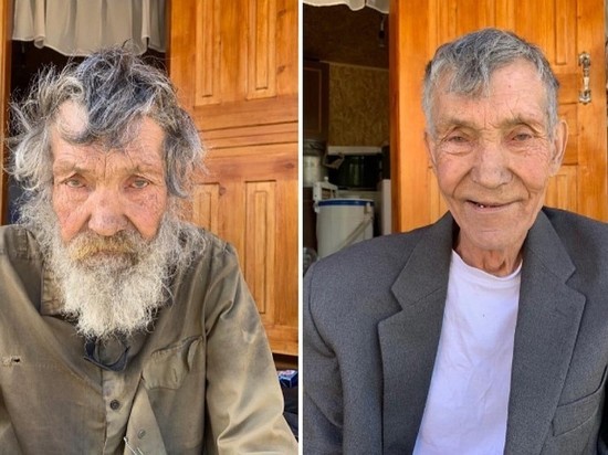 Отложите смартфоны: алтайский блогер накормил и отмыл одинокого старика
