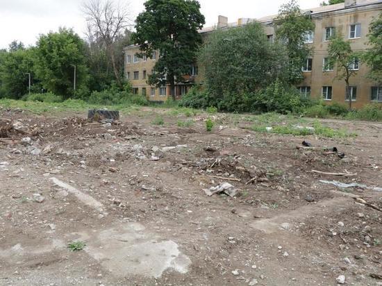 В Рязани планируют благоустроить территорию на месте сгоревших сараев