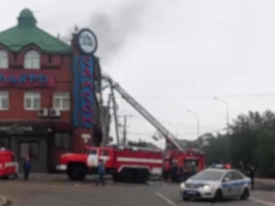 Ресторан «Самсон» горел в Иркутске