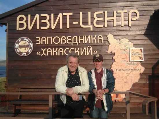 В заповеднике Хакасский на экскурсии побывали Борис Грачевский и Владимир Левкин