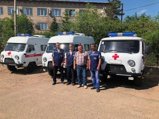 Шилкинский и Агинский районы получили шесть машин скорой помощи