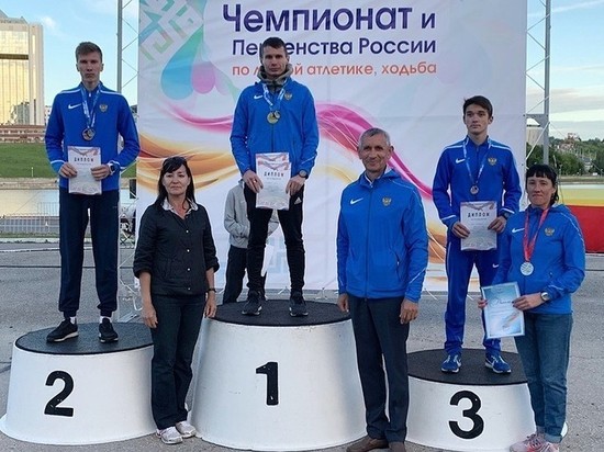 Удмуртские спортсмены забрали "золото" на Чемпионате России по спортивной ходьбе