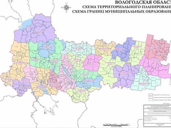 За 2018 год  согласованы границы 76 муниципалитетов Вологодской области
