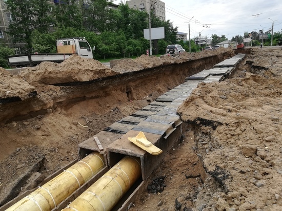 Движение на ул. Красной Звезды в Чите изменят из-за новой раскопки