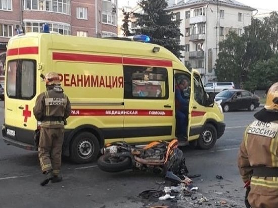 Вчера в центре Архангельска погиб мотоциклист
