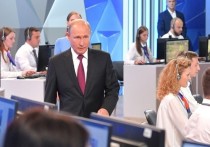 Президент пообщался с гражданами в таком формате уже в 17-й раз