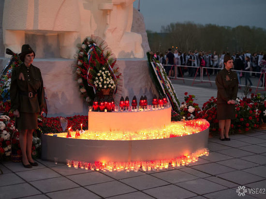 Кузбассовцы зажгут свечи в память о героях ВОВ