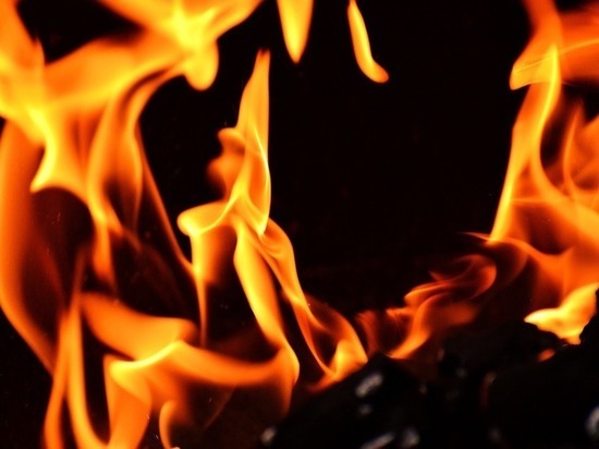 Пожар произошел в Казани на территории поликлиники