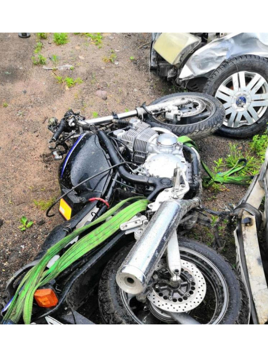 В ДТП в Великих Луках пострадал мотоциклист