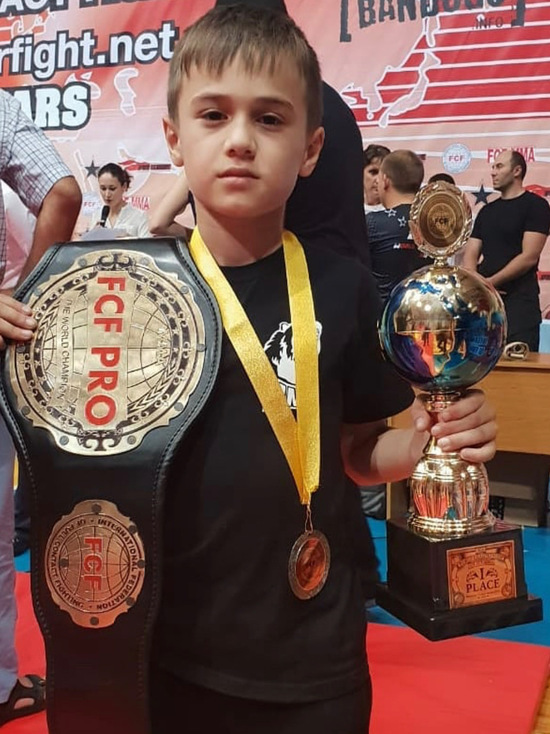 Юный боец из Железноводска Давид Габриелян стал чемпионом мира