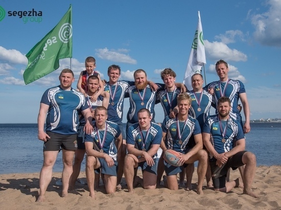 Северяне стали призёрами Чемпионата СЗФО по пляжному регби