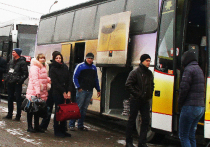 Почти полтысячи автобусов межрегионального назначения были задержаны на окраинах столицы с начала года