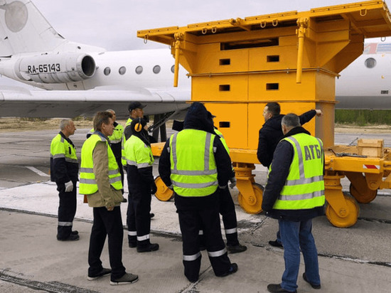Новое оборудование для эвакуации поступило в аэропорт Нового Уренгоя