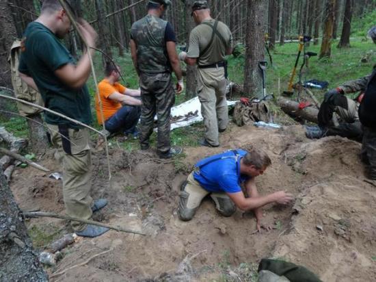 В Калужской области обнаружили останки двух бойцов Красной Армии