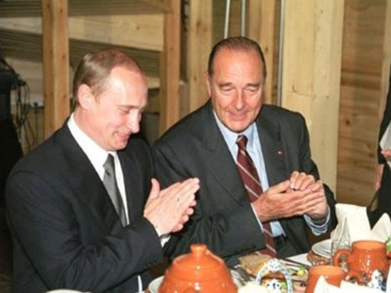 Путин восхищается Петром I и Жаком Шираком