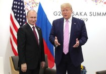 На полях саммита «большой двадцатки» в японской Осаке состоялась встреча лидеров России и США Владимира Путина и Дональда Трампа